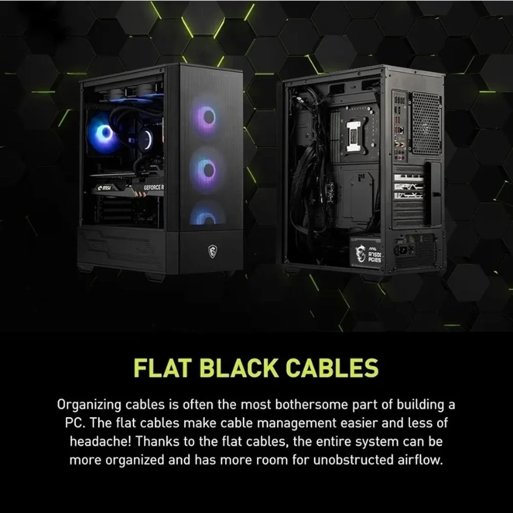 New MAG A750GL PCIE5 Compact Gaming PSU, 750 Watt Power Supply